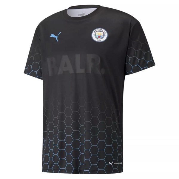 Tailandia Camiseta Manchester City BALR 2021-22 Negro